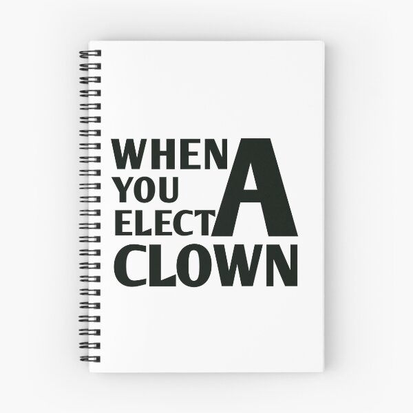 Item preview, when you elect a clown designed and sold by medbouk1.