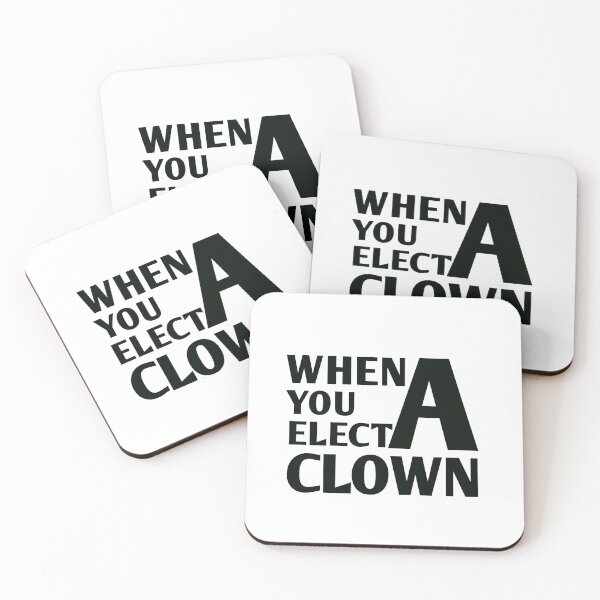 Item preview, when you elect a clown designed and sold by medbouk1.