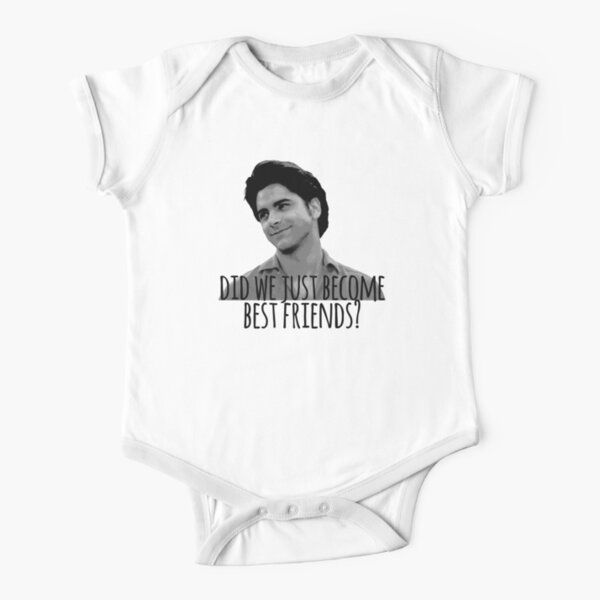 John Stamos Short Sleeve Baby One-Piece