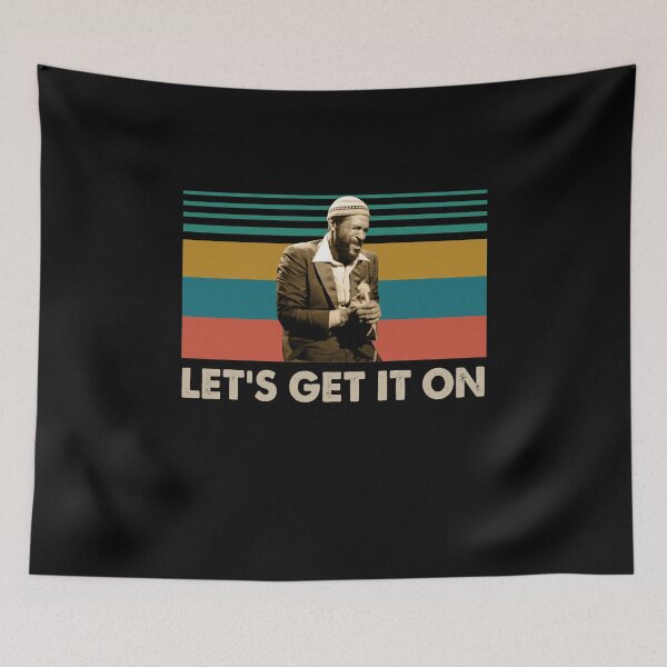 Item preview, Funny Gift Let's Get It On Vintage Marvin Gaye's Supreme designed and sold by HectorCodies51.
