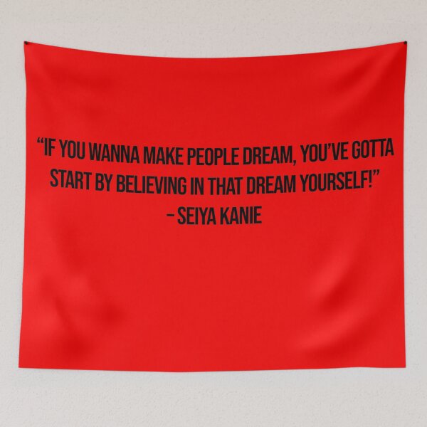Item preview, Seiya Kanie - Quote designed and sold by Epicanimequotes.