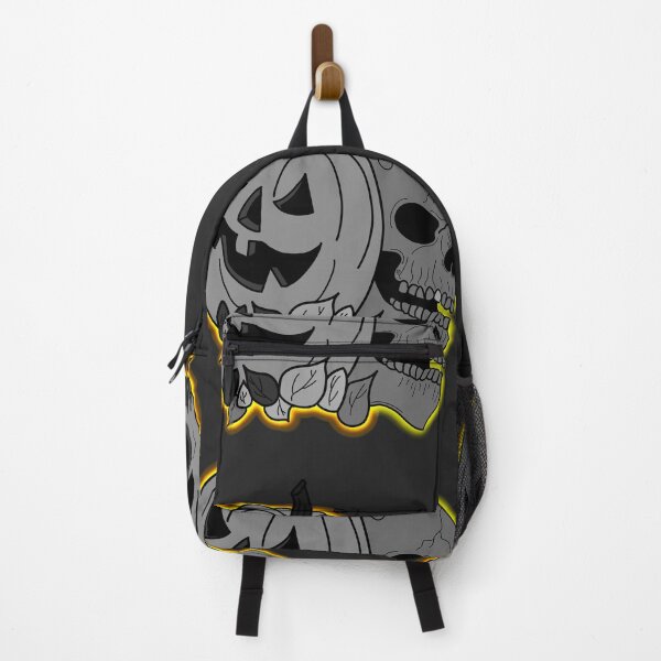 Item preview, Halloween skull and pumpkin designed and sold by BV-creas.