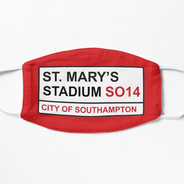Équipe de football de Southampton Plaque de rue du stade St. Mary Masque sans plis