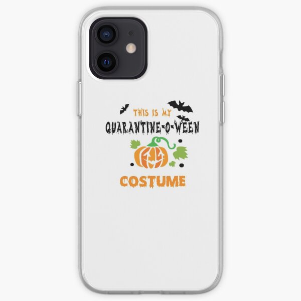 this is my quarantine o ween costume iPhone Soft Case