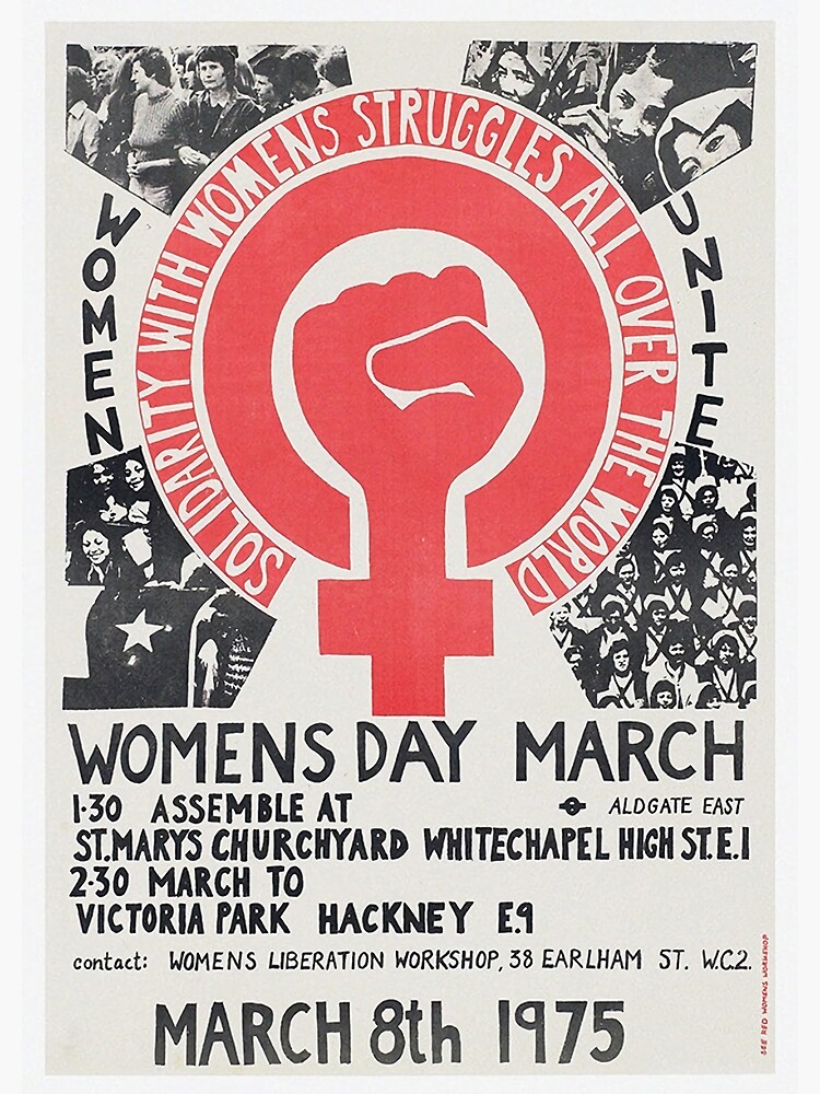 März Frauentag Poster