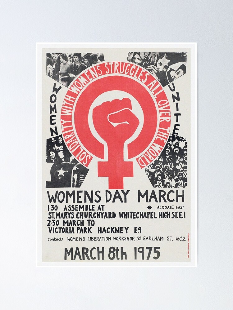 März Frauentag Poster