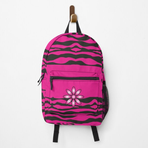 Item preview, The Katy Phone / Black & Fuchsia Fantasy Zebra designed and sold by srwdesign.