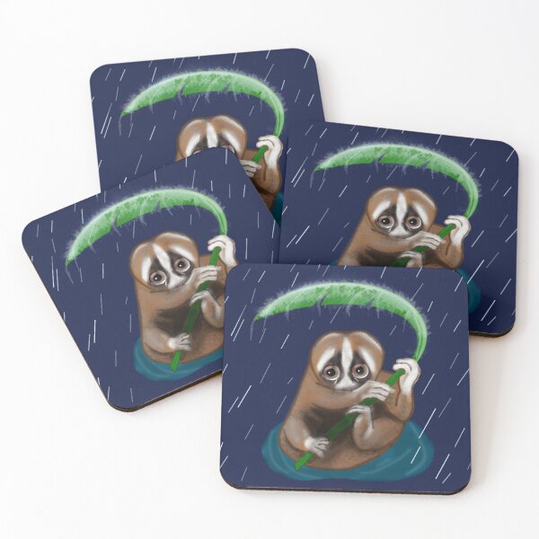 Item preview, Slow Loris In the Rain designed and sold by DesignsBySaxton.