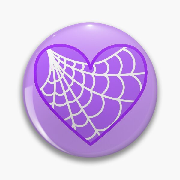 Item preview, halloween webby heart designed and sold by prismatic paper co.