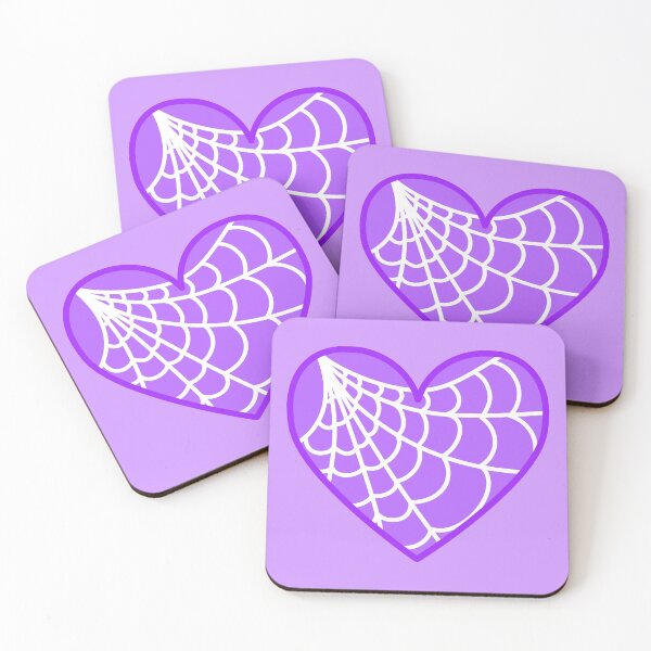 Item preview, halloween webby heart designed and sold by prismatic paper co.