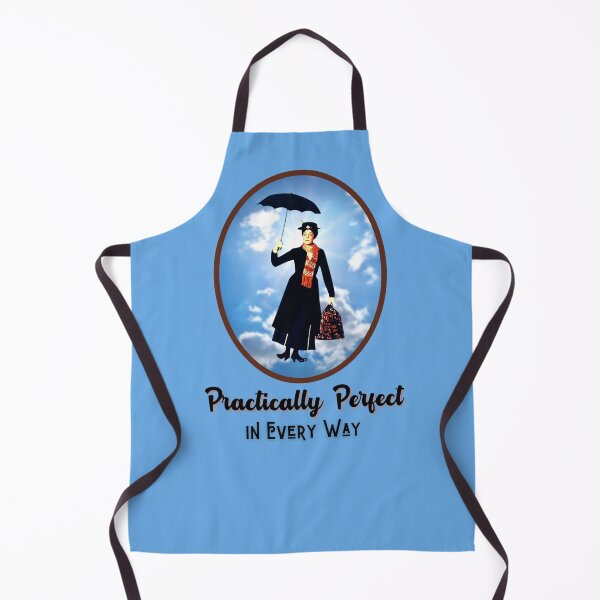 Item preview, Practically Perfect in Every Way - Mary Flying Down From the Sky (Black Letters) designed and sold by Taulukos Designs.