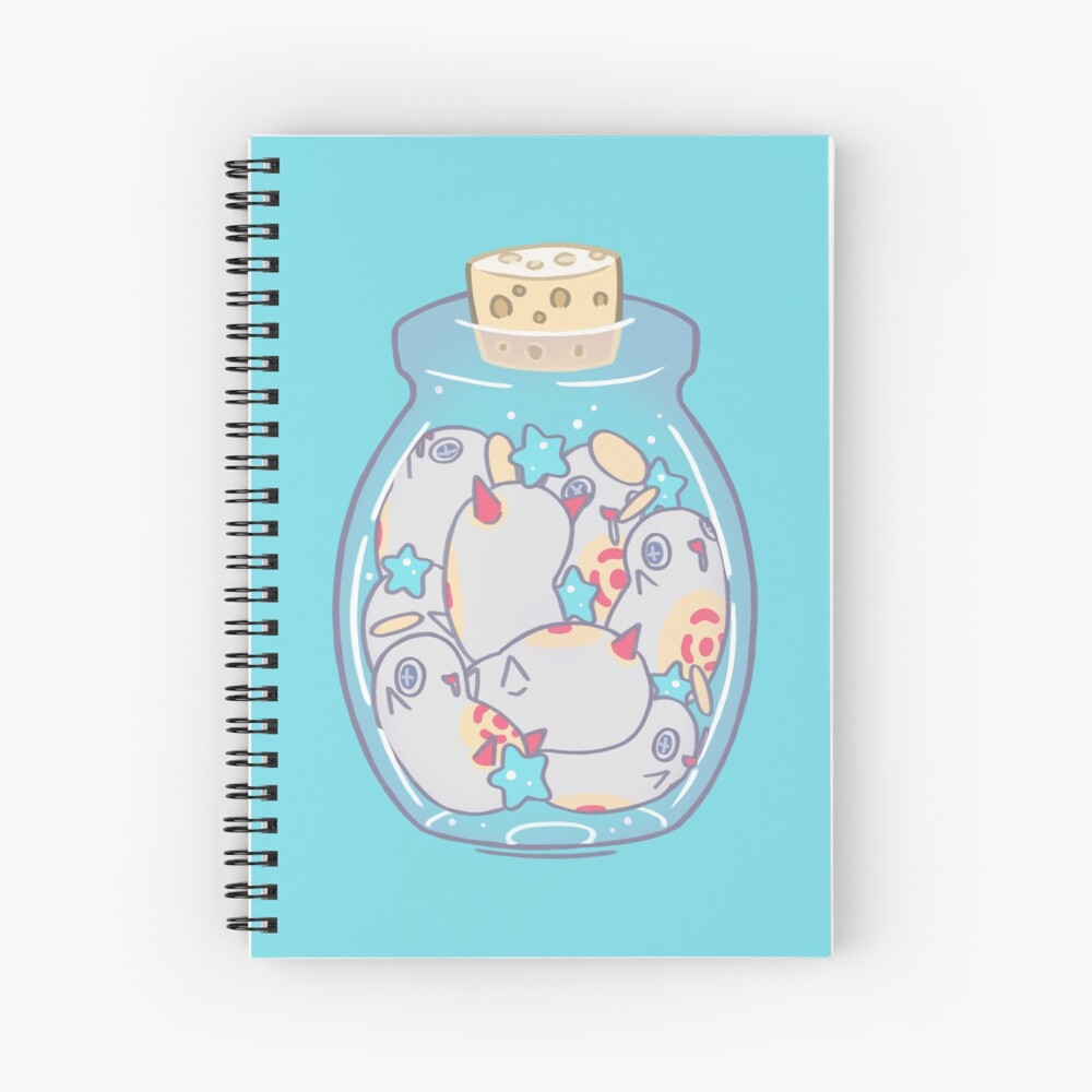 Jar of Cherubas Spiral Notebook