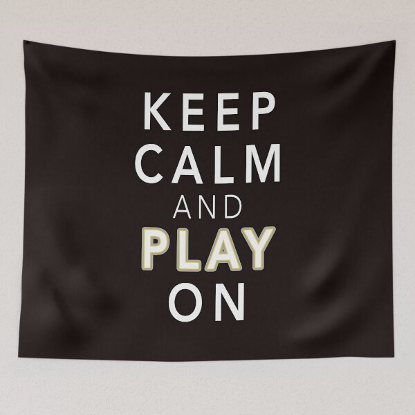 Item preview, Keep Calm and Play On designed and sold by Chris Pancoast.