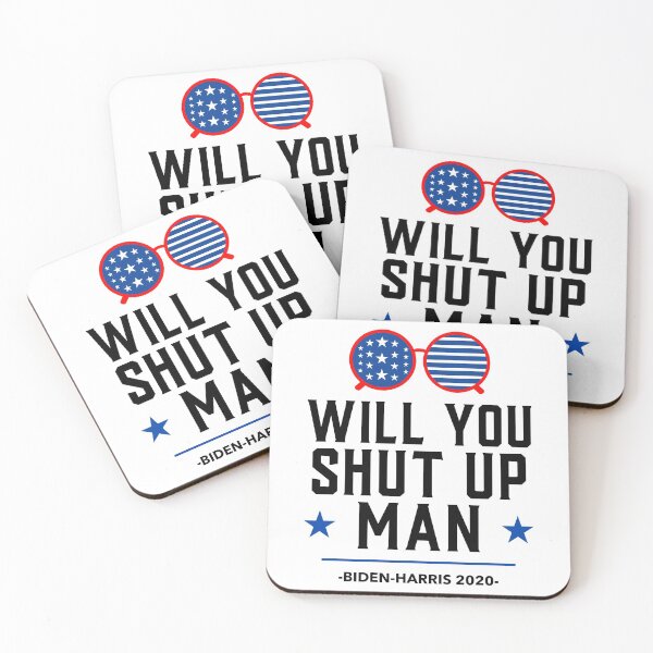 Item preview, Will you shut up man - Biden Debate 2020 designed and sold by ChaseCoClothing.