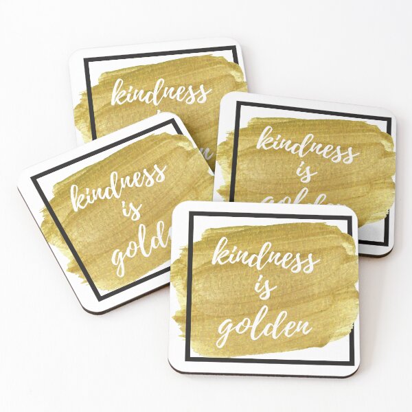 Item preview, Kindness Golden Paint designed and sold by CecileMJ.