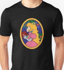 Camiseta ajustada Princesa Peach Stained Glass