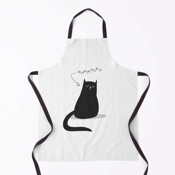 Item preview, Unamused Black Cat designed and sold by Spook-ish.