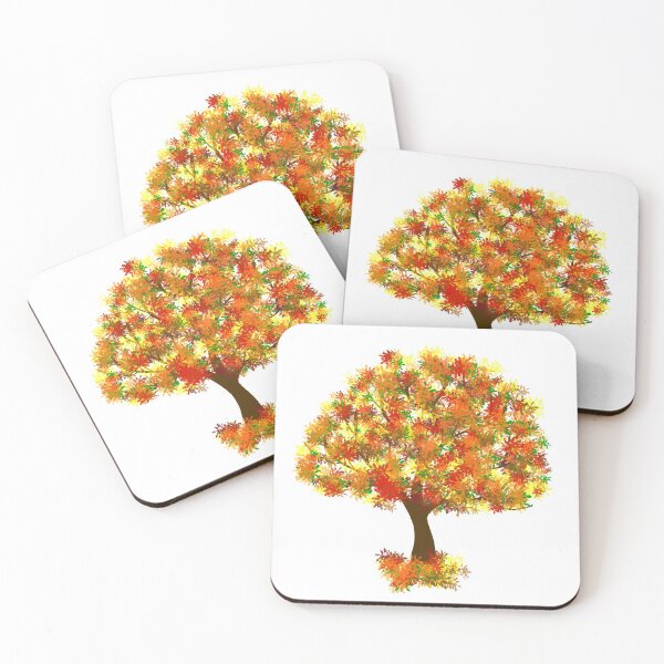 Item preview, Fall Tree, Autumn Leaves, Colorful Nature designed and sold by Ikigai-Images.