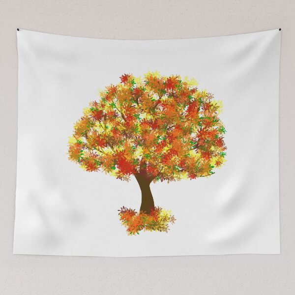 Item preview, Fall Tree, Autumn Leaves, Colorful Nature designed and sold by Ikigai-Images.