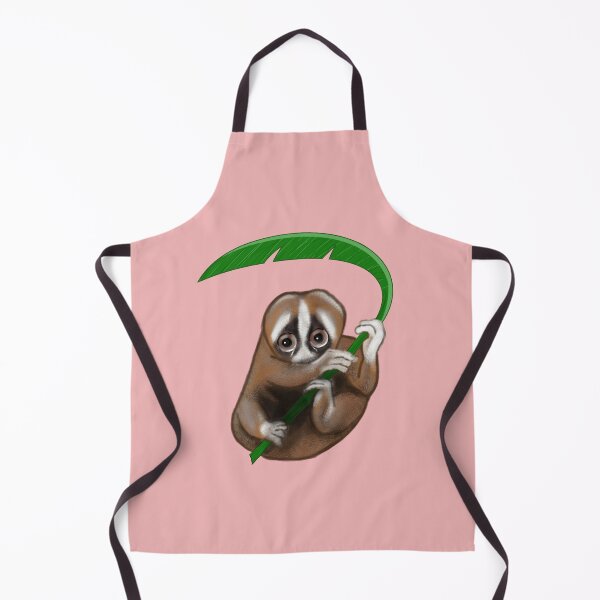 Item preview, Slow Loris holding a leaf designed and sold by DesignsBySaxton.