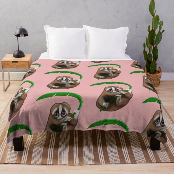 Item preview, Slow Loris holding a leaf designed and sold by DesignsBySaxton.