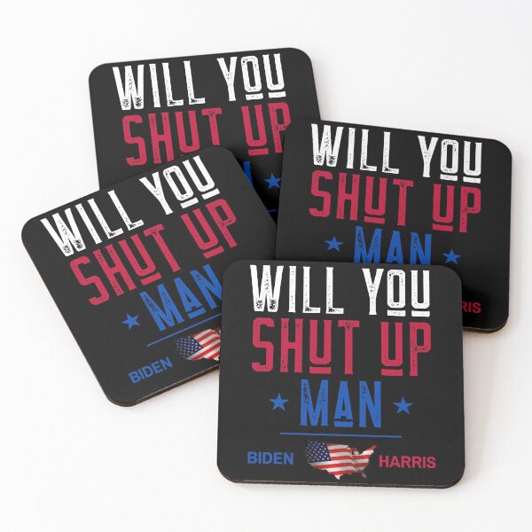 Item preview, Will you shut up man designed and sold by ChaseCoClothing.