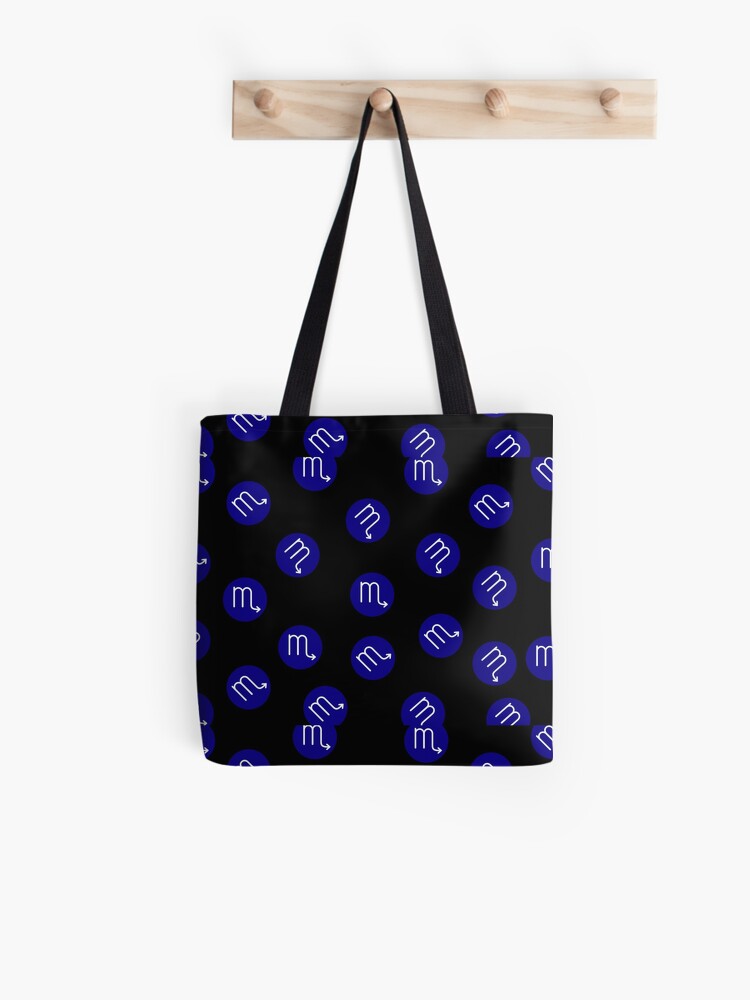 Thumbnail 1 of 2, Tote Bag, Scorpio Zodiac Sign designed and sold by daliamadrid.