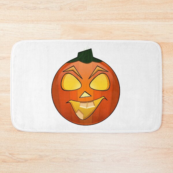 Artikelvorschau, Halloween Jack o'Lantern seltsames lustiges schiefes Lächeln entworfen und verkauft von LazyCouchGym.