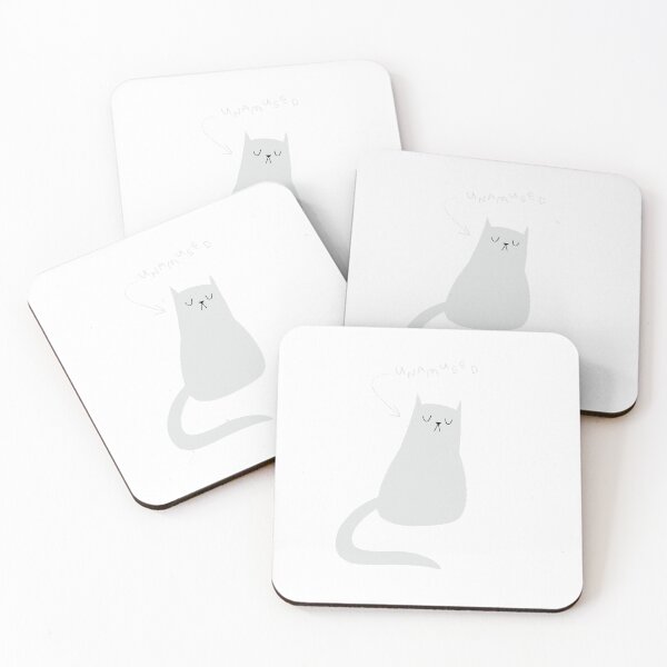 Item preview, Unamused White Cat designed and sold by Spook-ish.