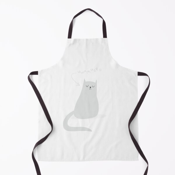 Item preview, Unamused White Cat designed and sold by Spook-ish.