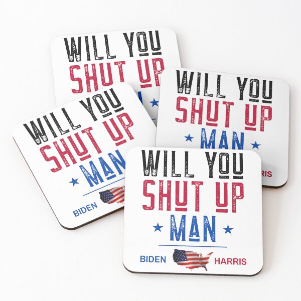 Item preview, Will you shut up man - Biden Debate 2020 designed and sold by ChaseCoClothing.