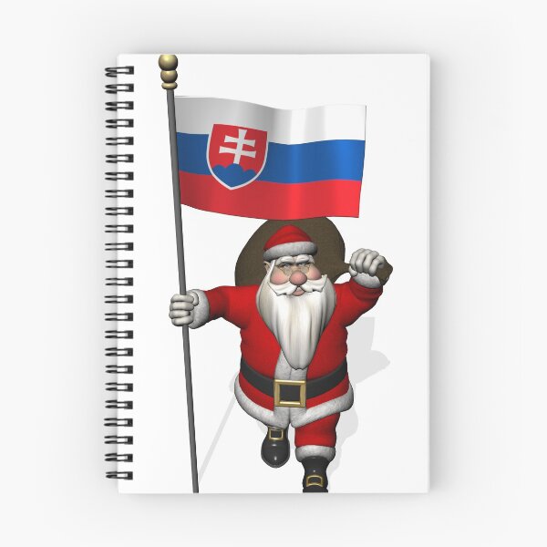Item preview, Happy Santa Claus Visiting Slovakia designed and sold by Mythos57.