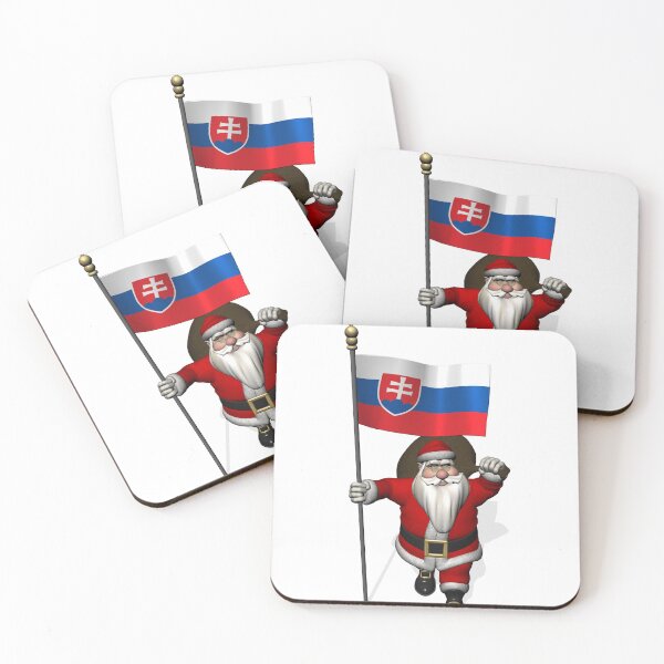 Item preview, Happy Santa Claus Visiting Slovakia designed and sold by Mythos57.