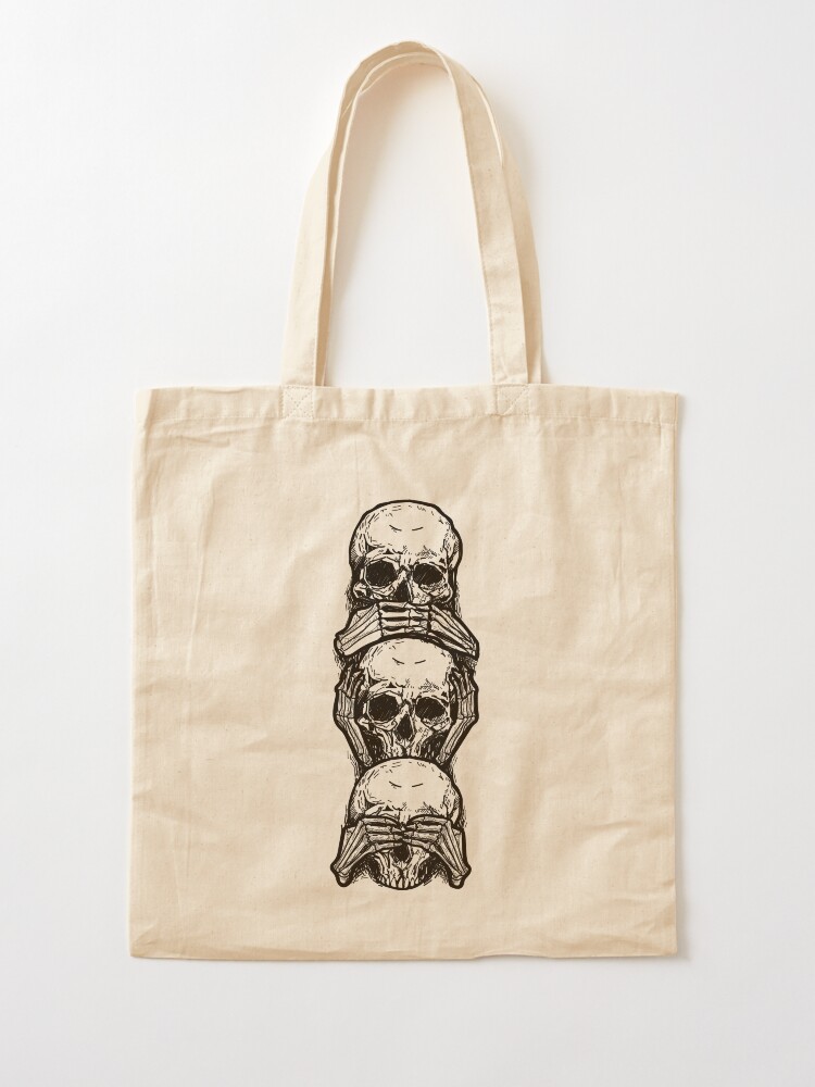 Speak no evil, hear no evil, see no evil | Tote Bag