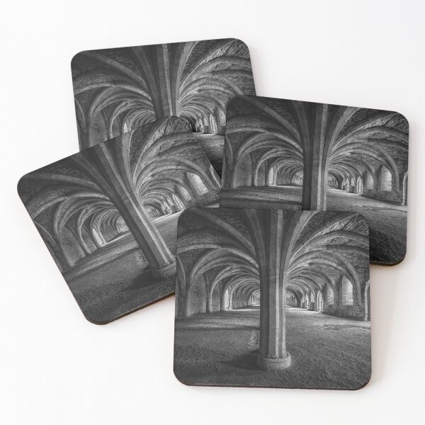 Item preview, Fountains Abbey Cellarium Black and White designed and sold by Barrie Tumbridge.