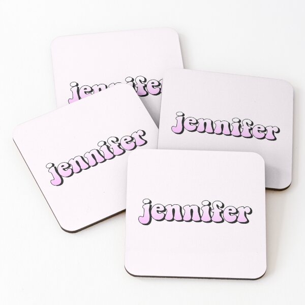 Item preview, aesthetic pastel pink gradient jennifer name designed and sold by STAR10008.