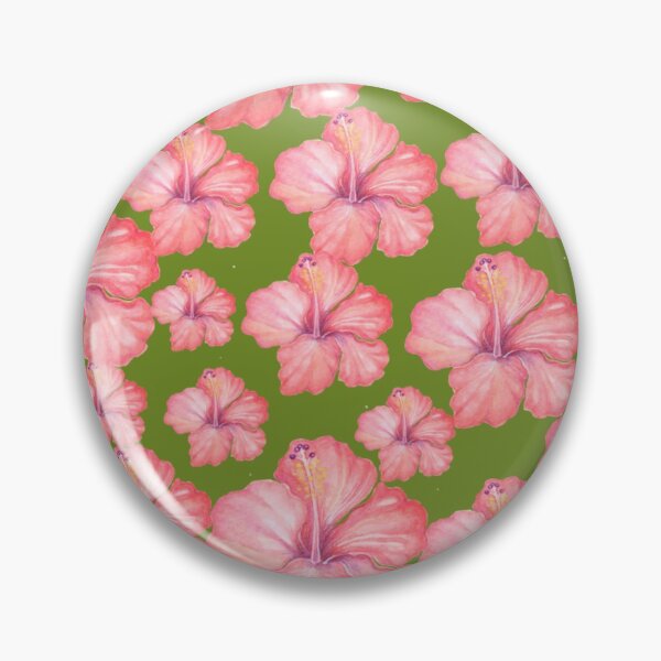 Item preview, Hibiscus floral pattern  designed and sold by Lisaarts.
