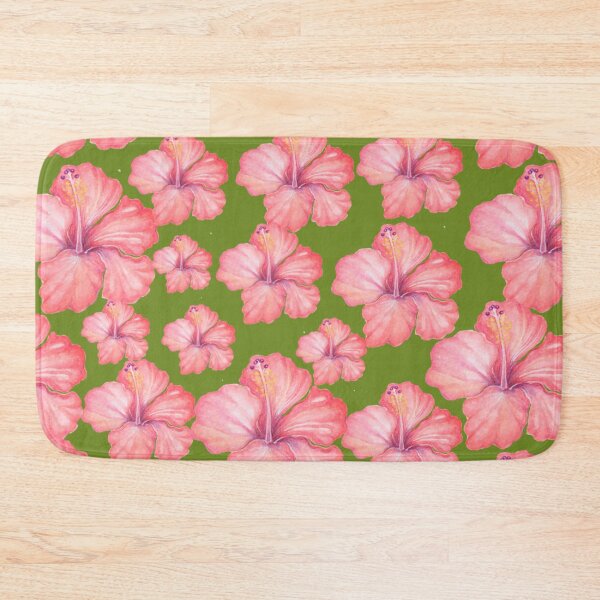 Item preview, Hibiscus floral pattern  designed and sold by Lisaarts.
