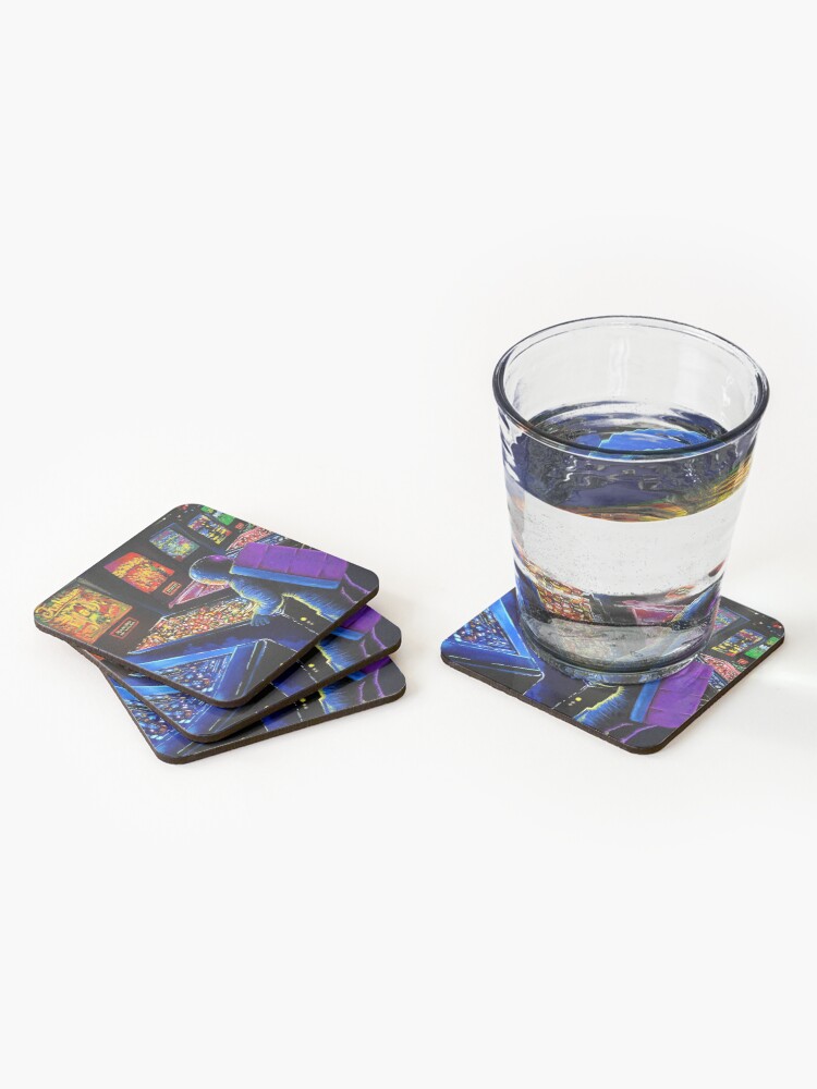Alternate view of Pinball Wizard Coasters (Set of 4)
