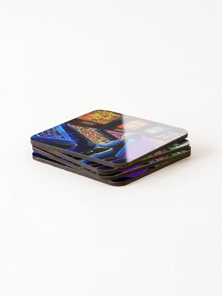 Alternate view of Pinball Wizard Coasters (Set of 4)