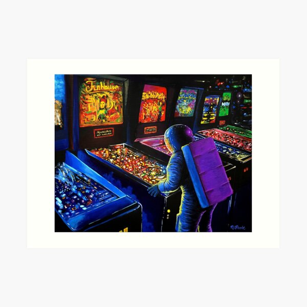 Pinball Wizard Art Print