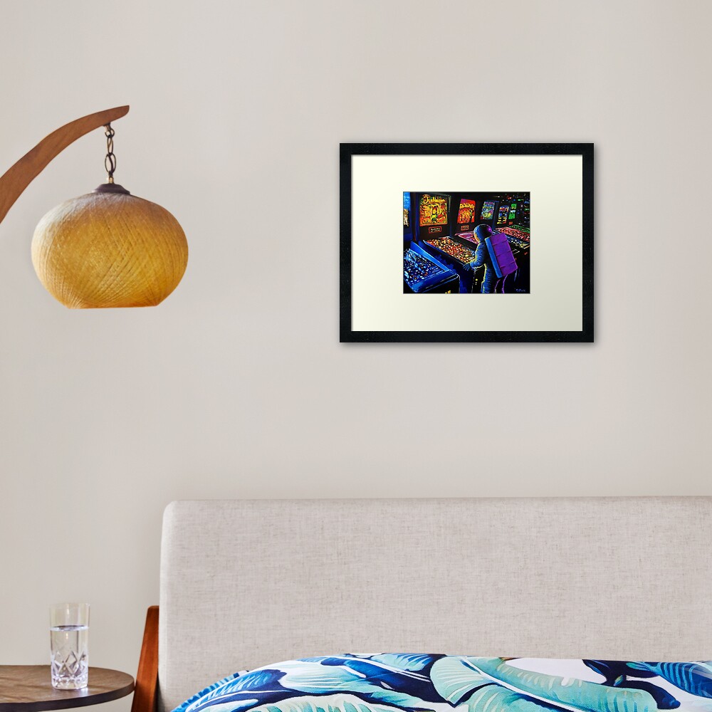 Pinball Wizard Framed Art Print