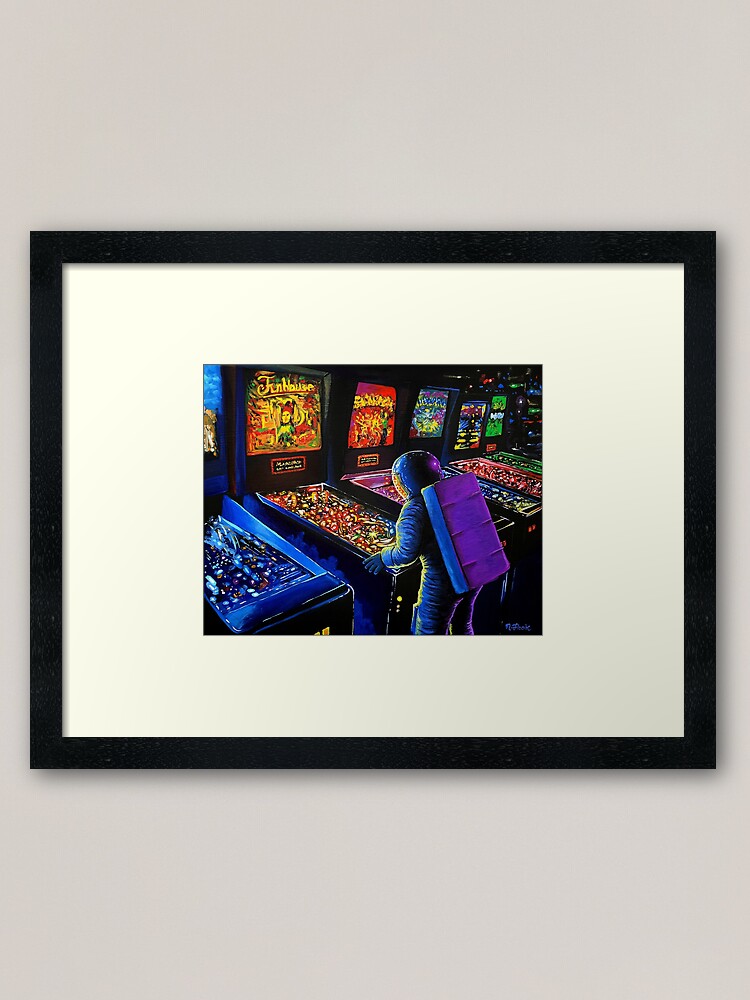 Alternate view of Pinball Wizard Framed Art Print