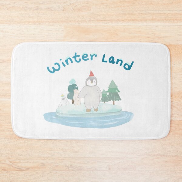 Item preview, Winter Land, Cute Arctic and Antarctic Animals designed and sold by Happy Life Graphics.