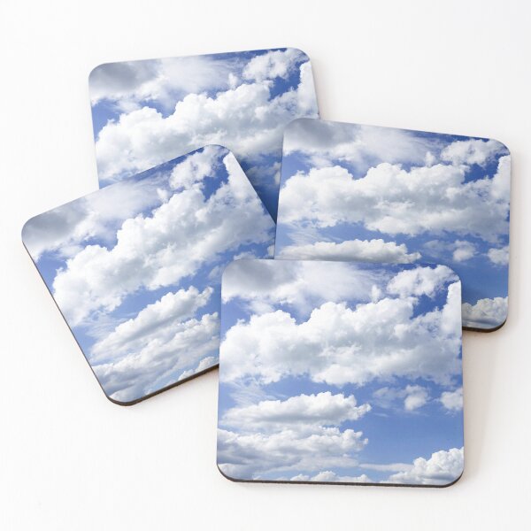 Item preview, Fluffy Clouds Blue Sky Pattern designed and sold by luvvvvvit.