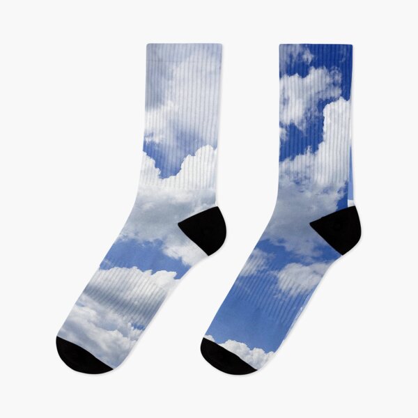 Item preview, Fluffy Clouds Blue Sky Pattern designed and sold by luvvvvvit.