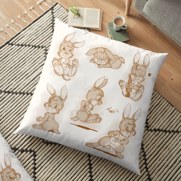 mais ils se sont avérés très bien tous ensemble. Ce lapin apportera une certaine adorabilité partout où il s'affiche ou va!
Oeuvre © Maxime L. 2015. Tous droits réservés Coussin de sol