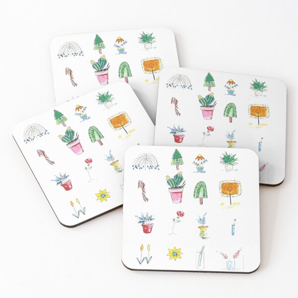 Item preview, Flower sketches designed and sold by waldot.