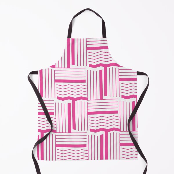 Artikelvorschau, Linien & Wackeln Geometrisches Muster - Pink entworfen und verkauft von RoguePatterns.