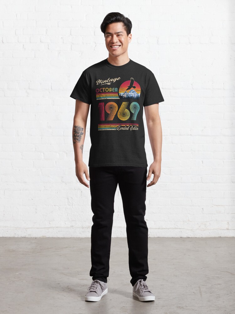 Alternate view of October 1969 Birthday Classic T-Shirt